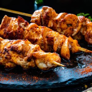Brochettes de poulet