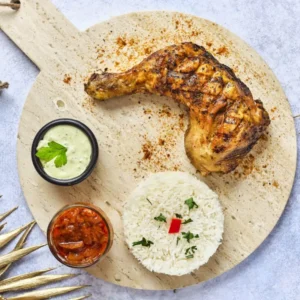 Cuisse de poulet braisé